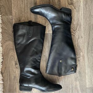Sam Edelman Wide Calf Riding Boots Sz 10